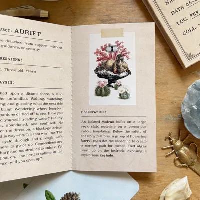Coastal Curiosities Oracle Naturalist Edition + Specimen Pack