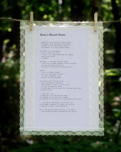 Love's Sacred Vows Poem